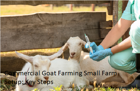 Commercial Goat Farming Small Farm Setup: Key Steps