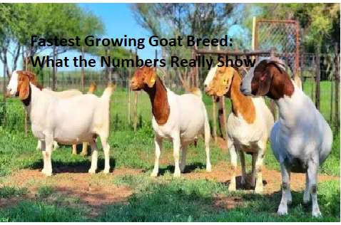 Fastest Growing Goat Breed: What the Numbers Really Show Fastest Growing Goat Breed: What the Numbers Really Show