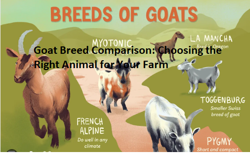 Goat Breed Comparison: Choosing the Right Animal for Your Farm Goat Breed Comparison: Choosing the Right Animal for Your Farm