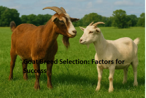 Goat Breed Selection: Factors for Success Goat Breed Selection: Factors for Success