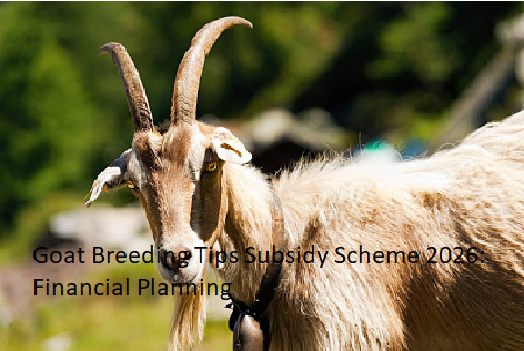 Goat Breeding Tips Subsidy Scheme 2026: Financial Planning Goat Breeding Tips Subsidy Scheme 2026: Financial Planning