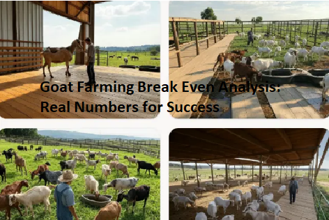 Goat Farming Break Even Analysis: Real Numbers for Success Goat Farming Break Even Analysis: Real Numbers for Success