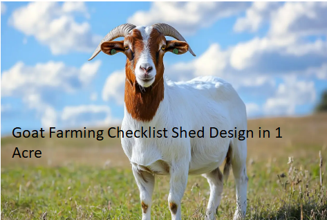 Goat Farming Checklist Shed Design in 1 Acre Goat Farming Checklist Shed Design in 1 Acre