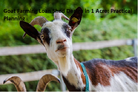 Goat Farming Loan Shed Design in 1 Acre: Practical Planning