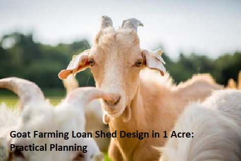 Goat Farming Loan Shed Design in 1 Acre: Practical Planning