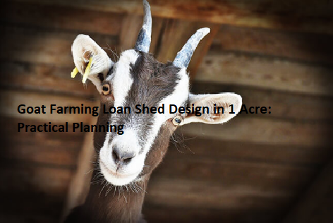 Goat Farming Loan Shed Design in 1 Acre: Practical Planning