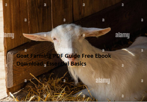 Goat Farming PDF Guide Free Ebook Download: Essential Basics