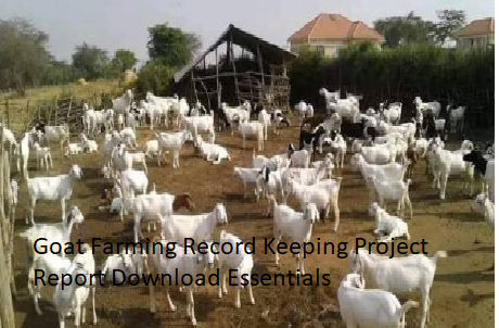 Goat Farming Record Keeping Project Report Download Essentials