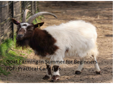 Goat Farming in Summer for Beginners PDF: Practical Care Tips Goat Farming in Summer for Beginners PDF: Practical Care Tips