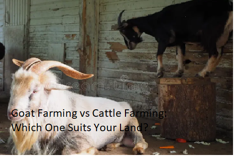 Goat Farming vs Cattle Farming: Which One Suits Your Land? Goat Farming vs Cattle Farming: Which One Suits Your Land?