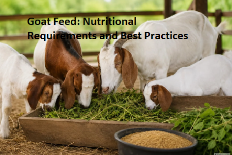 Goat Feed: Nutritional Requirements and Best Practices Goat Feed: Nutritional Requirements and Best Practices