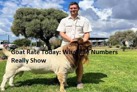 Goat Rate Today: What the Numbers Really Show Goat Rate Today: What the Numbers Really Show
