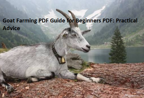 Goat Farming PDF Guide for Beginners PDF: Practical Advice