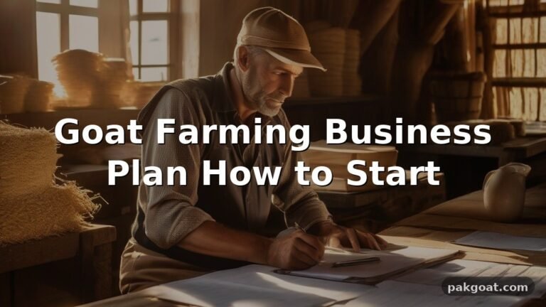Goat Farming Business Plan How to Start
