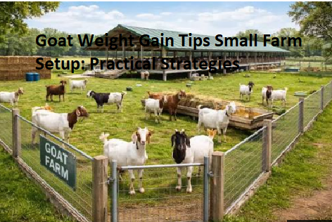 Goat Weight Gain Tips Small Farm Setup: Practical Strategies Goat Weight Gain Tips Small Farm Setup: Practical Strategies