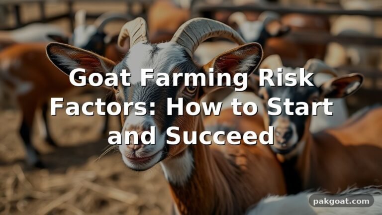 Goat Farming Risk Factors: How to Start and Succeed
